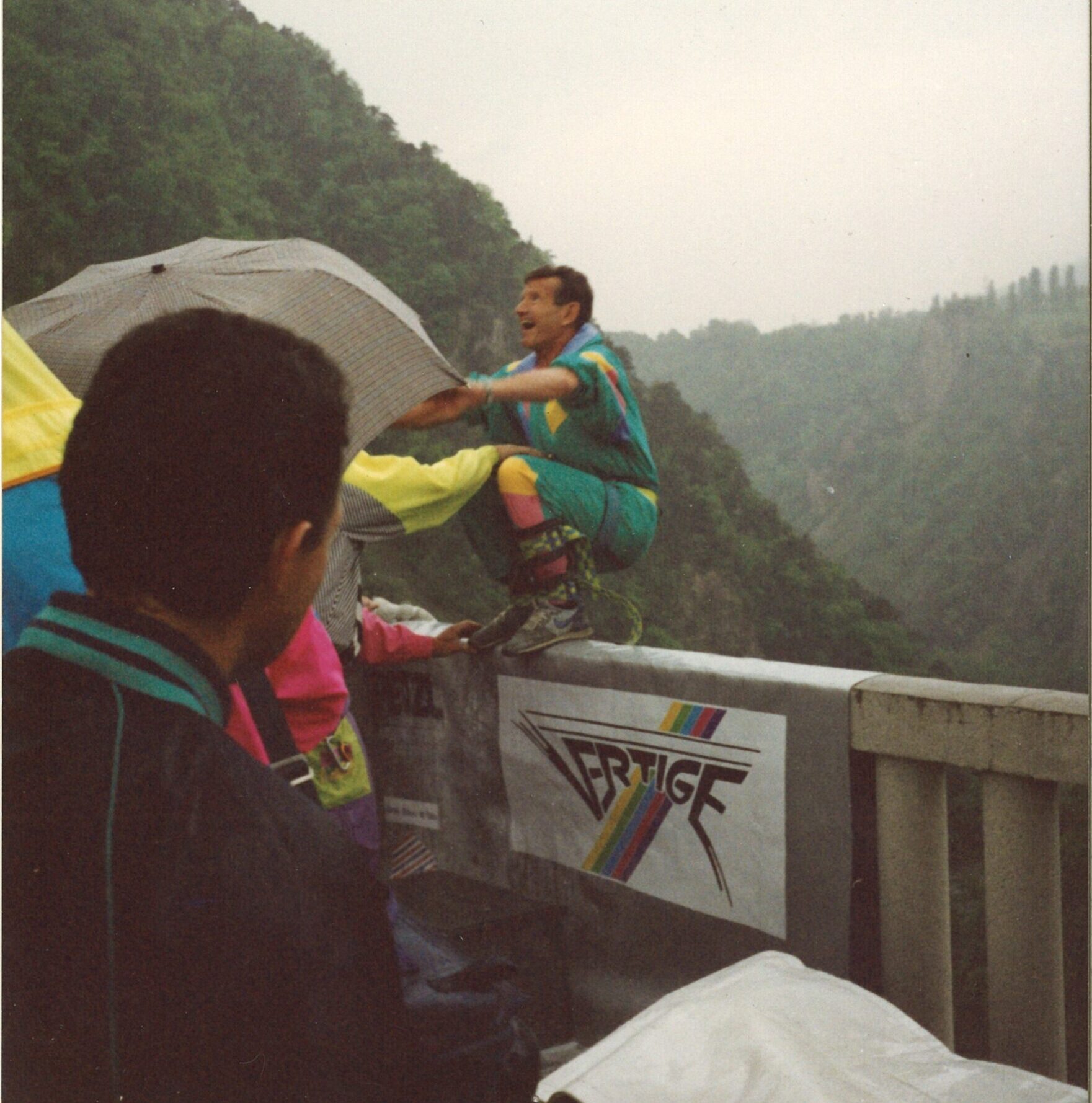 Saut pont de Ponsonnas en 1989